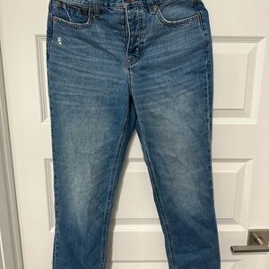 J. Crew Women's Straight Leg Jeans in Blue